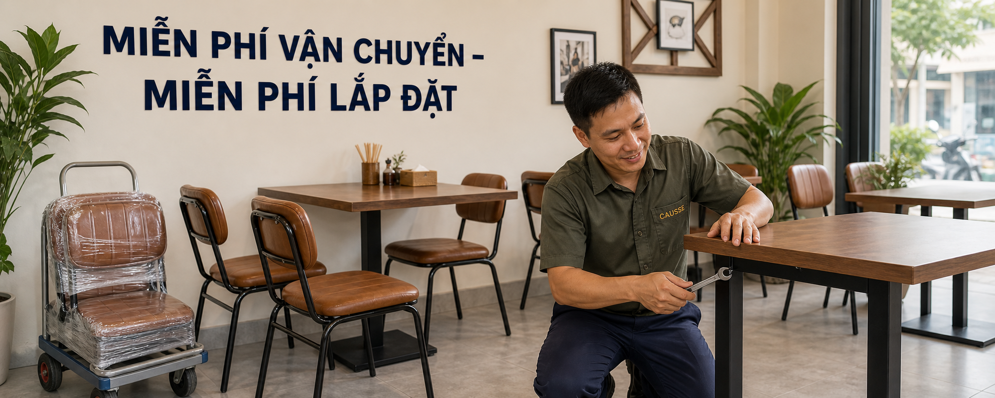 Banner miễn phí vận chuyển lắp đặt